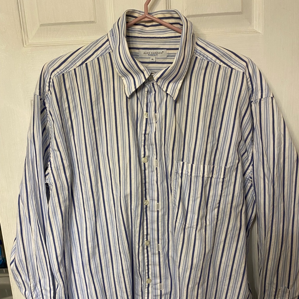 Alex Cannon mens dress shirt size XL